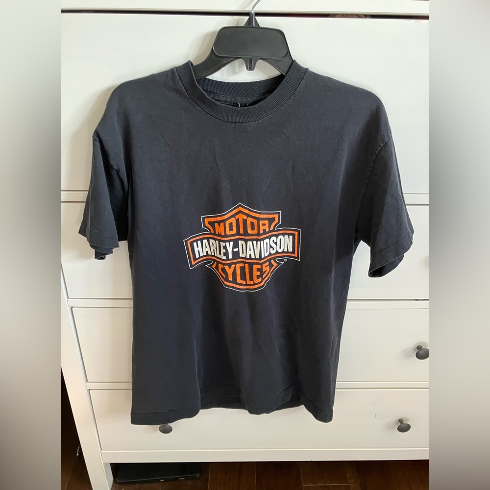 Vintage 1995 Harley Davidson Tshirt Warr’s H-D